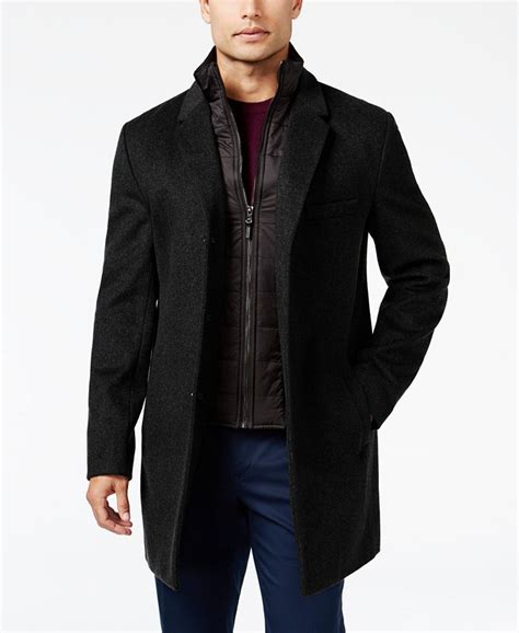 michael kors jacket men|michael kors men's overcoat.